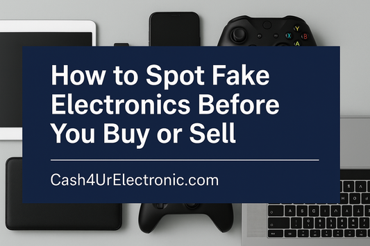 How to Spot Fake Electronics Before You Buy or Sell
