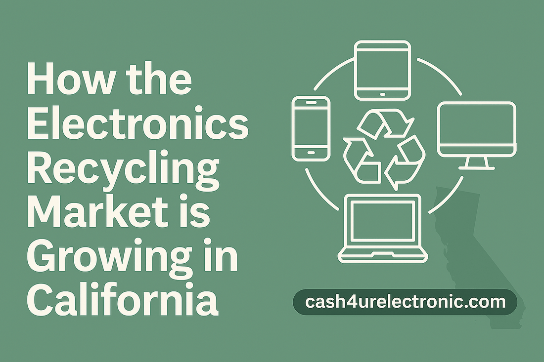 How the Electronics Recycling Market is Growing in California - Cash4URelectronic