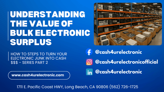 Understanding the Value of Bulk Electronic Surplus - Cash4URelectronic