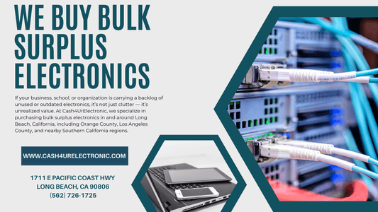 We Buy Bulk Electronic Surplus | Cash4UrElectronic - Cash4URelectronic