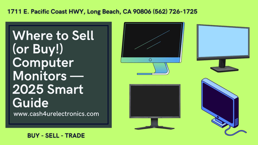 Where to Sell (or Buy!) Computer Monitors — 2025 Smart Guide - Cash4URelectronic